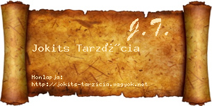 Jokits Tarzícia névjegykártya